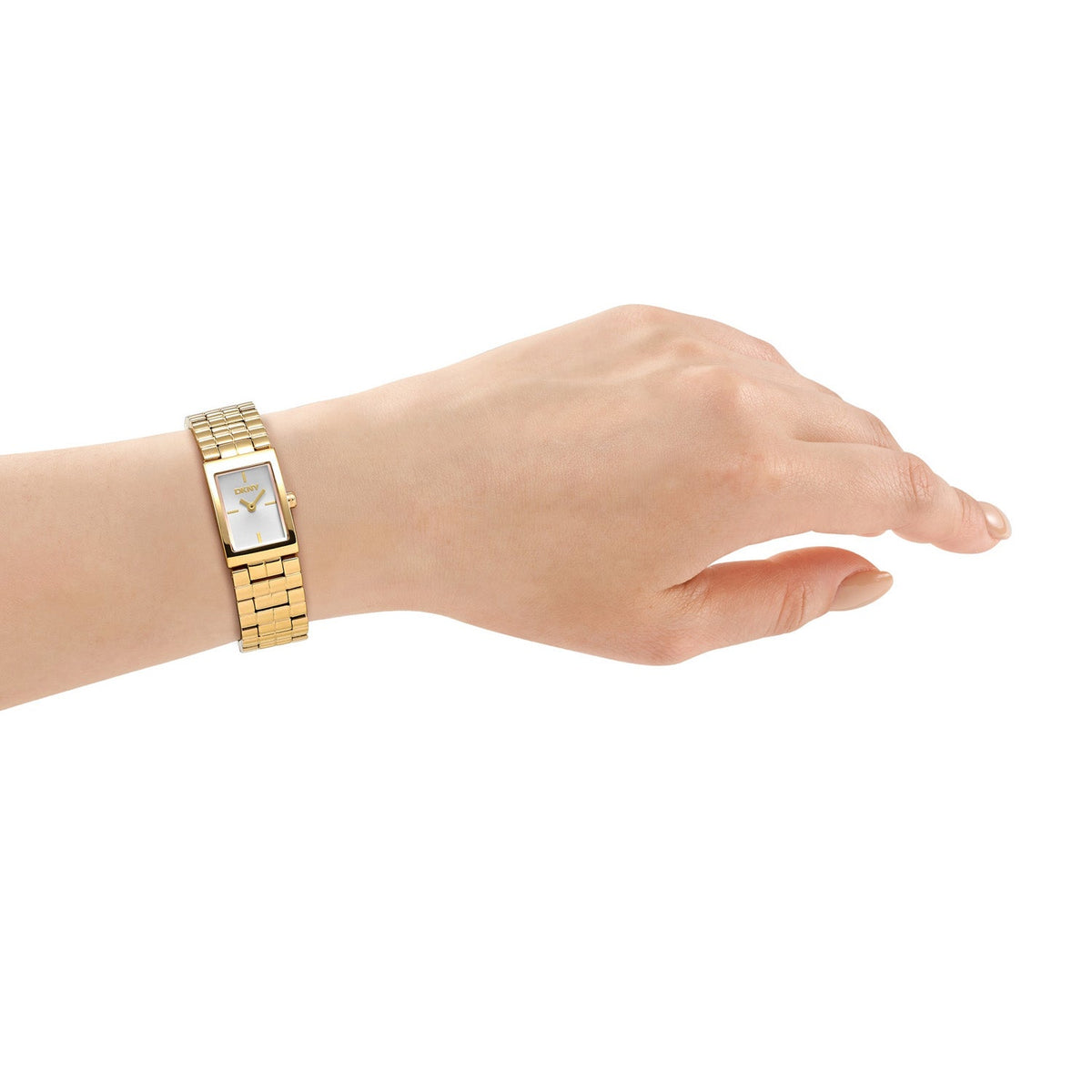DKNY Signature Shape Gold 17x25.5mm Womens Watch DK1L172M0035