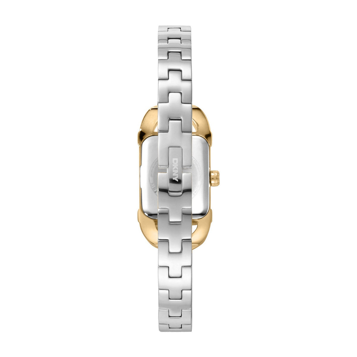 DKNY Signature Shape Silver Dial Two Tone Steel Womens Watch DK1L179M0255 view 2