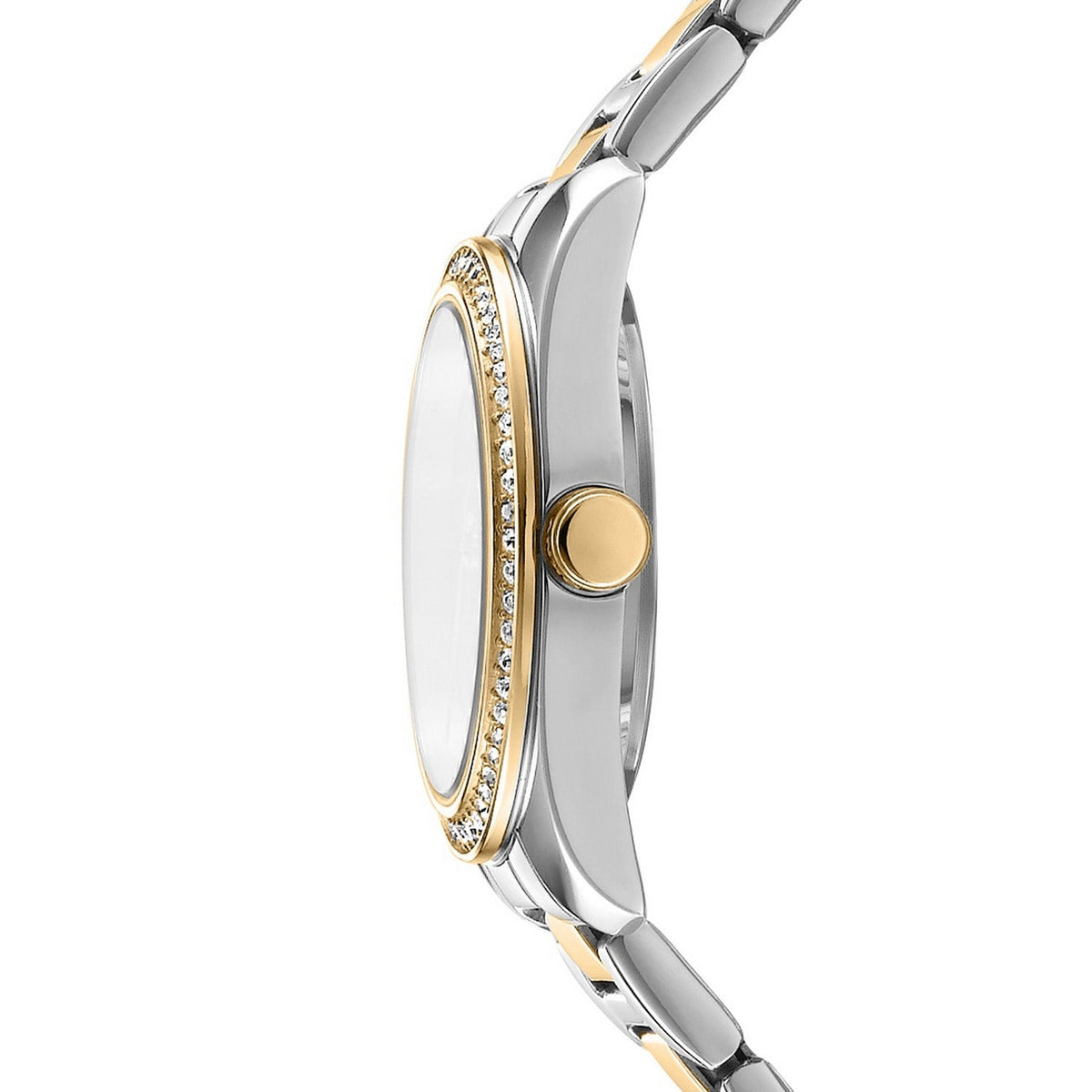DKNY Evening Green Dial Two Tone Steel Womens Watch DK1L184M0095 view 3
