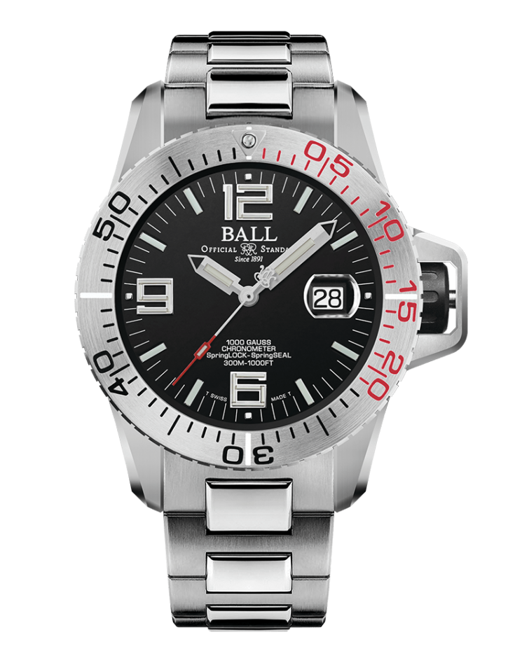 Ball Engineer Hydrocarbon COSC Titanium DM3200A-S1C-BK