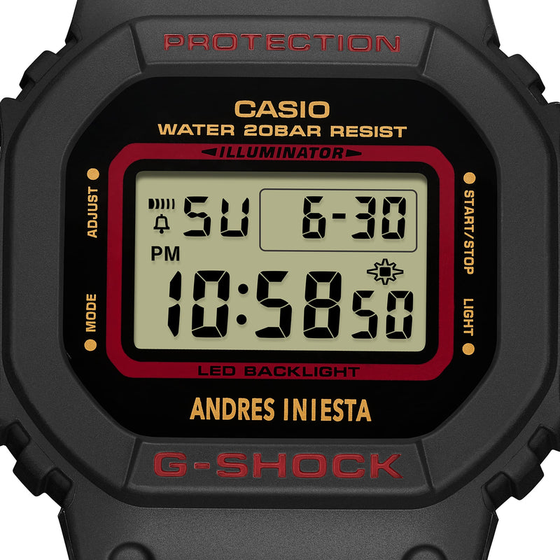 G-Shock Digital Black Resin Band Watch DW5600AI-1D