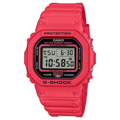 G-Shock Digital Pink Resin Band Watch DW5600EP-4D