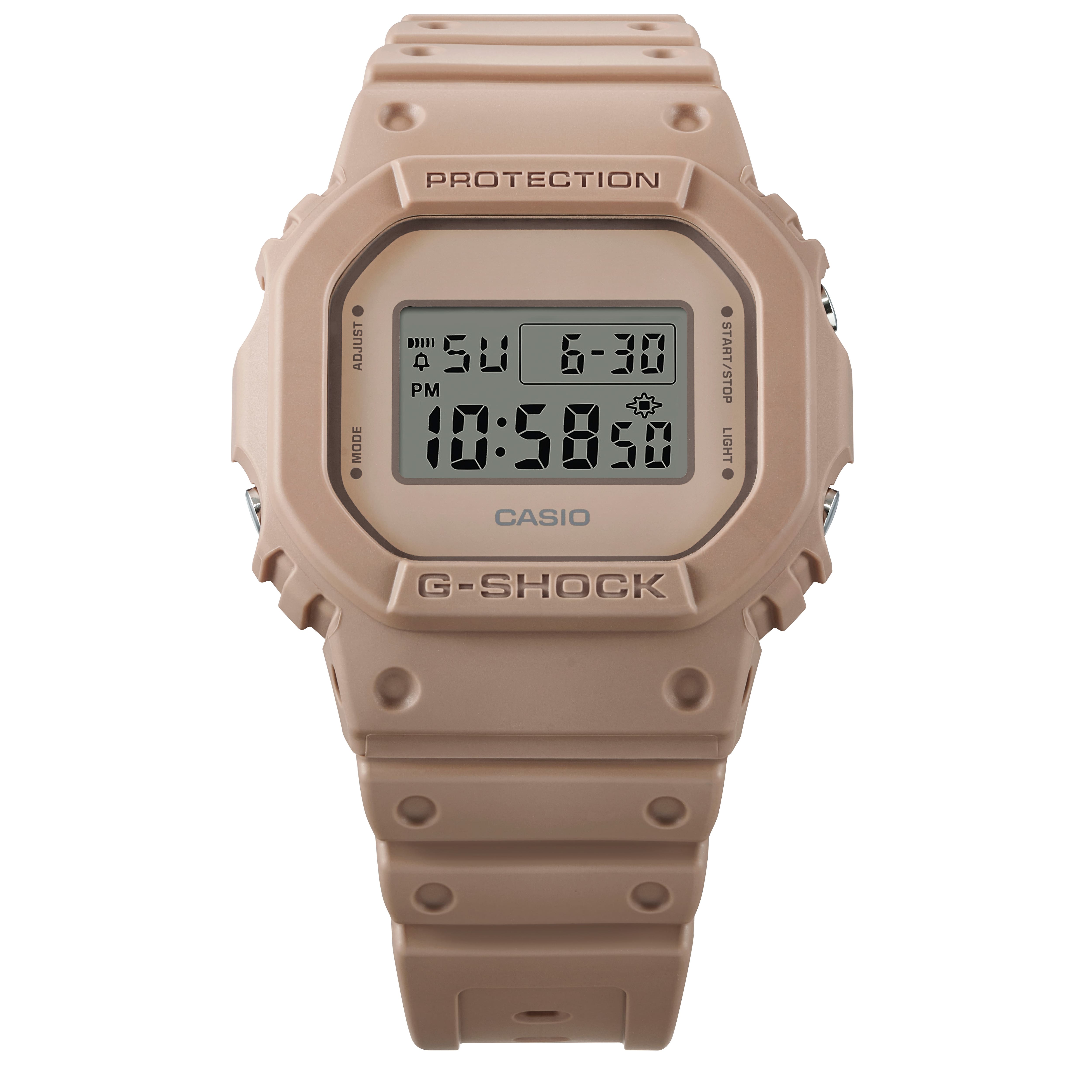 G-Shock Digital Brown Resin Band Watch DW5600NC-5D