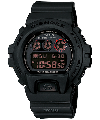 G-Shock Digital Black Resin Band Watch DW6900MS-1