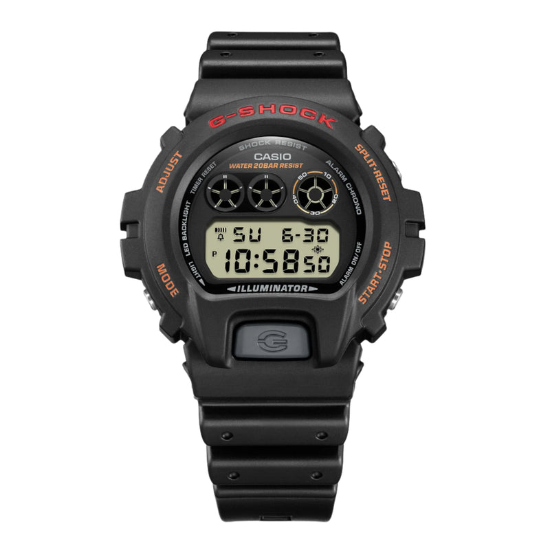 G-Shock Digital Black Dial Black Resin Band Watch DW6900UB-9D