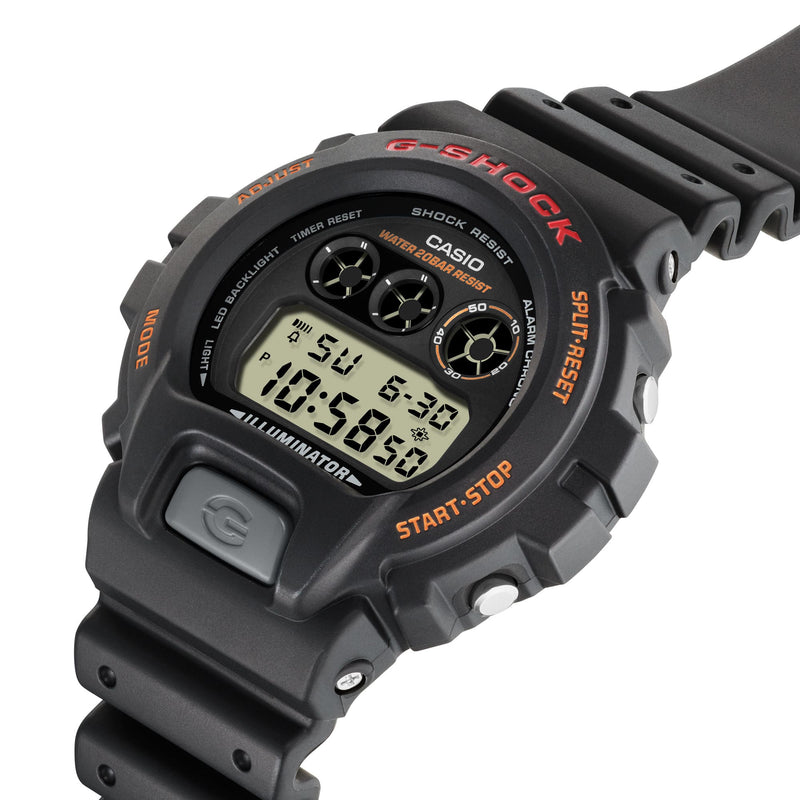G-Shock Digital Black Dial Black Resin Band Watch DW6900UB-9D