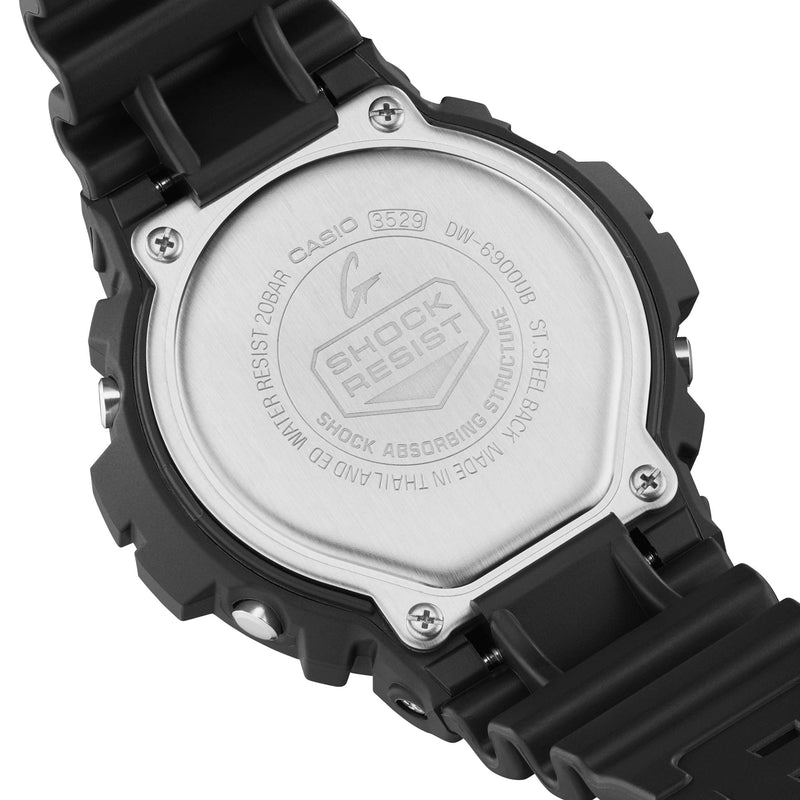 G-Shock Digital Black Dial Black Resin Band Watch DW6900UB-9D
