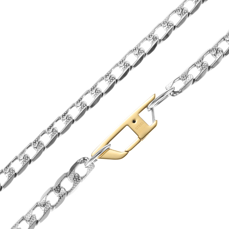 Diesel Steel Silver Necklace DX1343040