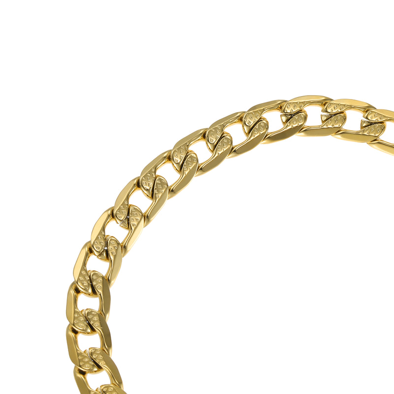Diesel Steel Gold Bracelet DX1437931