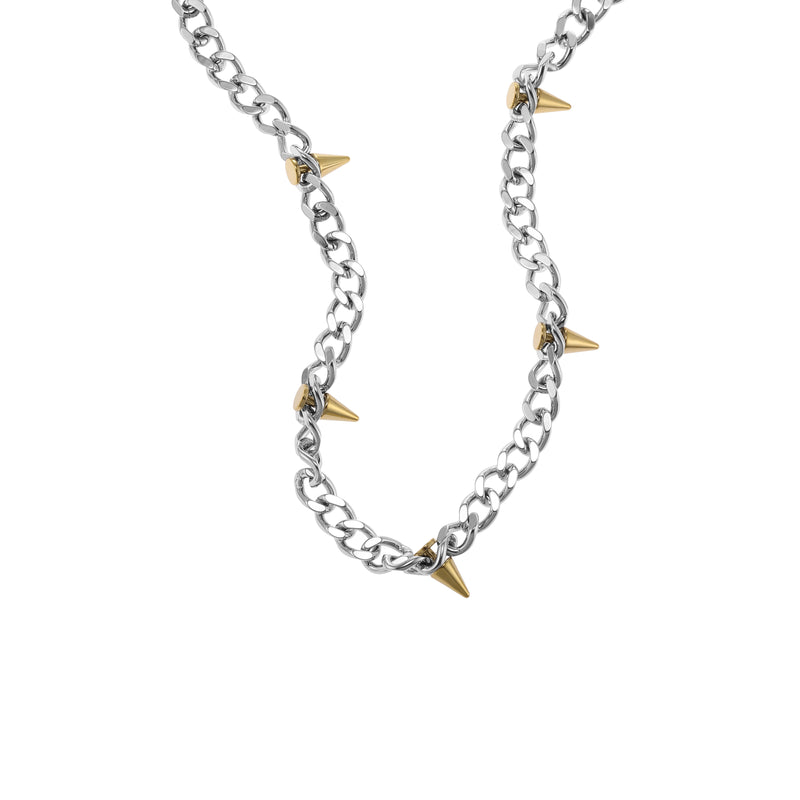 Diesel Steel Silver Necklace DX1454931