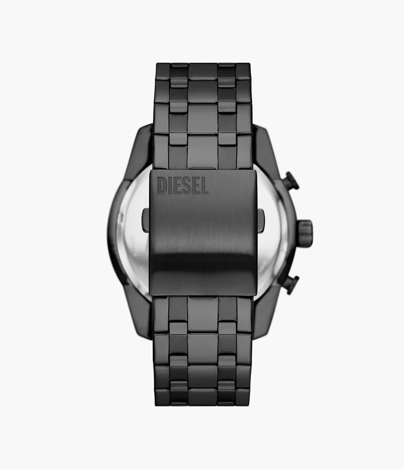 Diesel Split Chronograph Black-Tone Stainless Steel Watch DZ4589