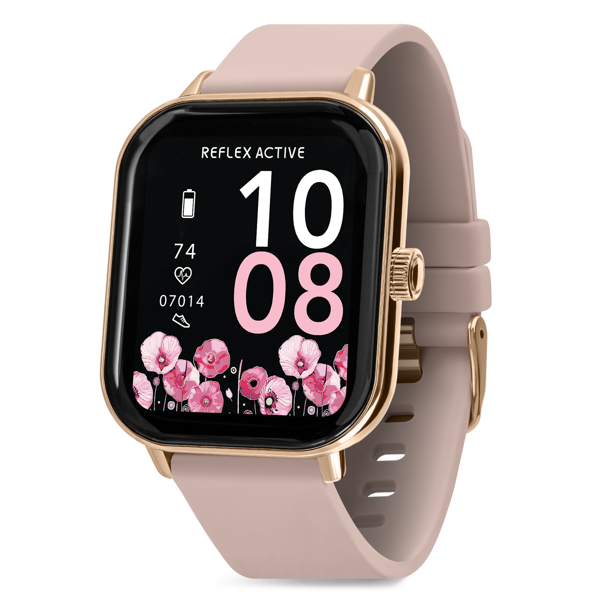 Reflex Active Nexus 100 S Rose Case Pink Silicone smart watch