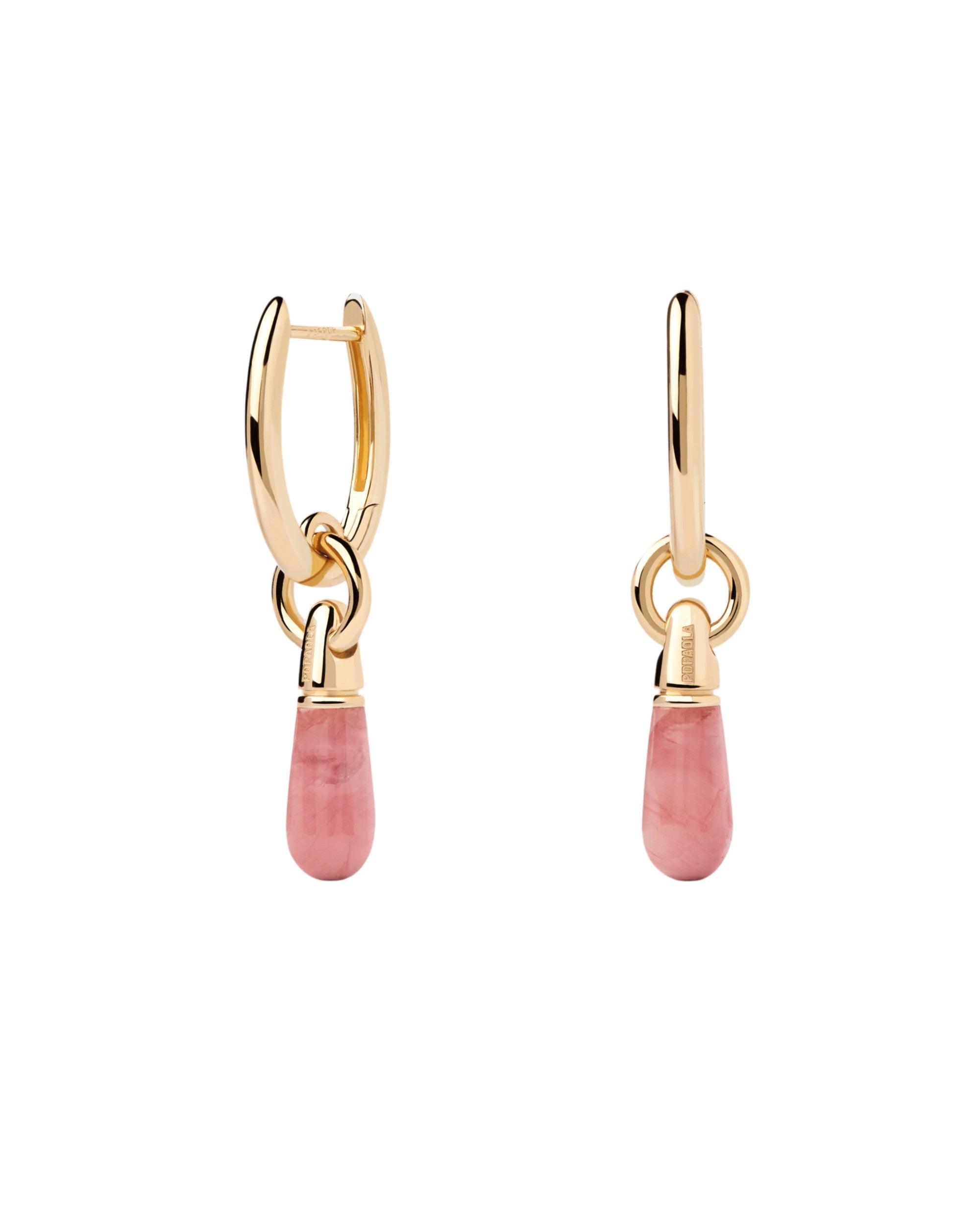 PDPAOLA Rhodochrosite Jupiter Hoops