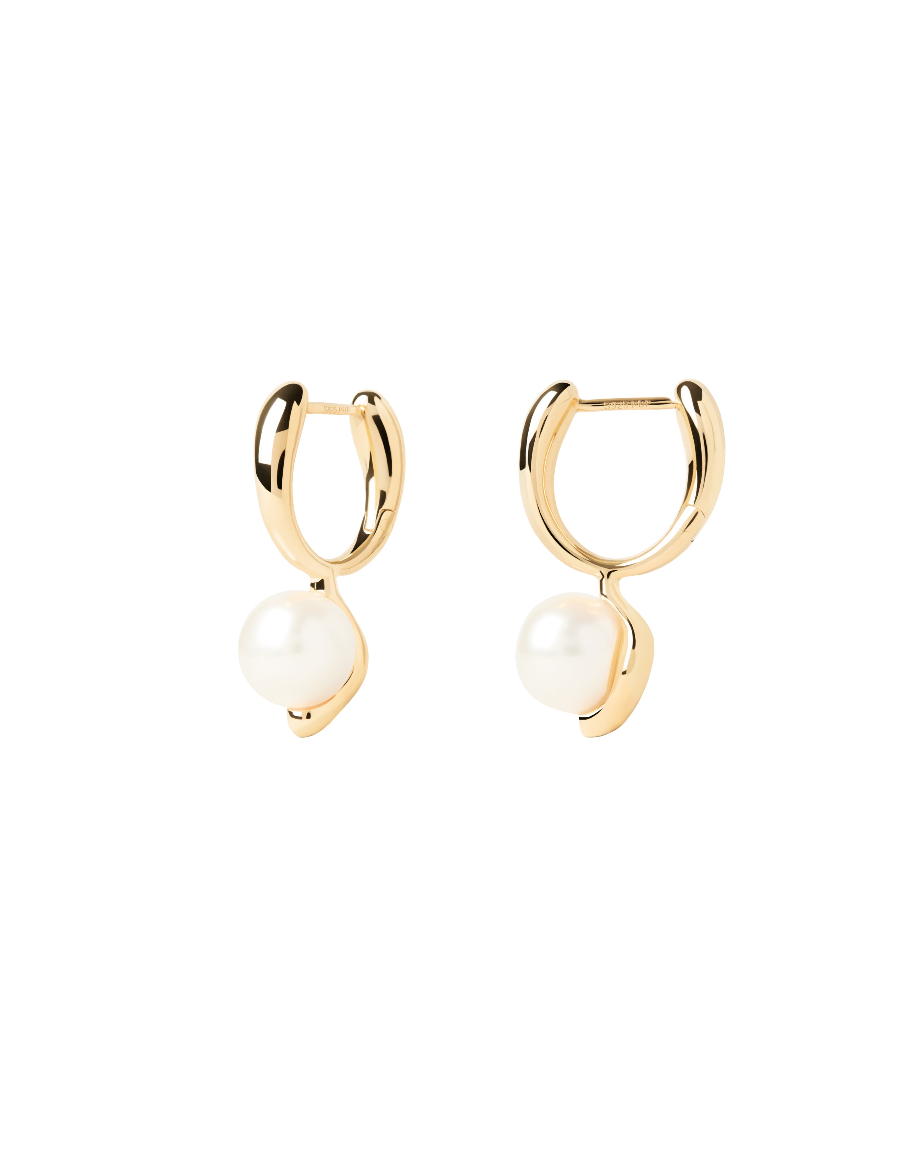 PDPAOLA La Perla Mini Hoop Earrings