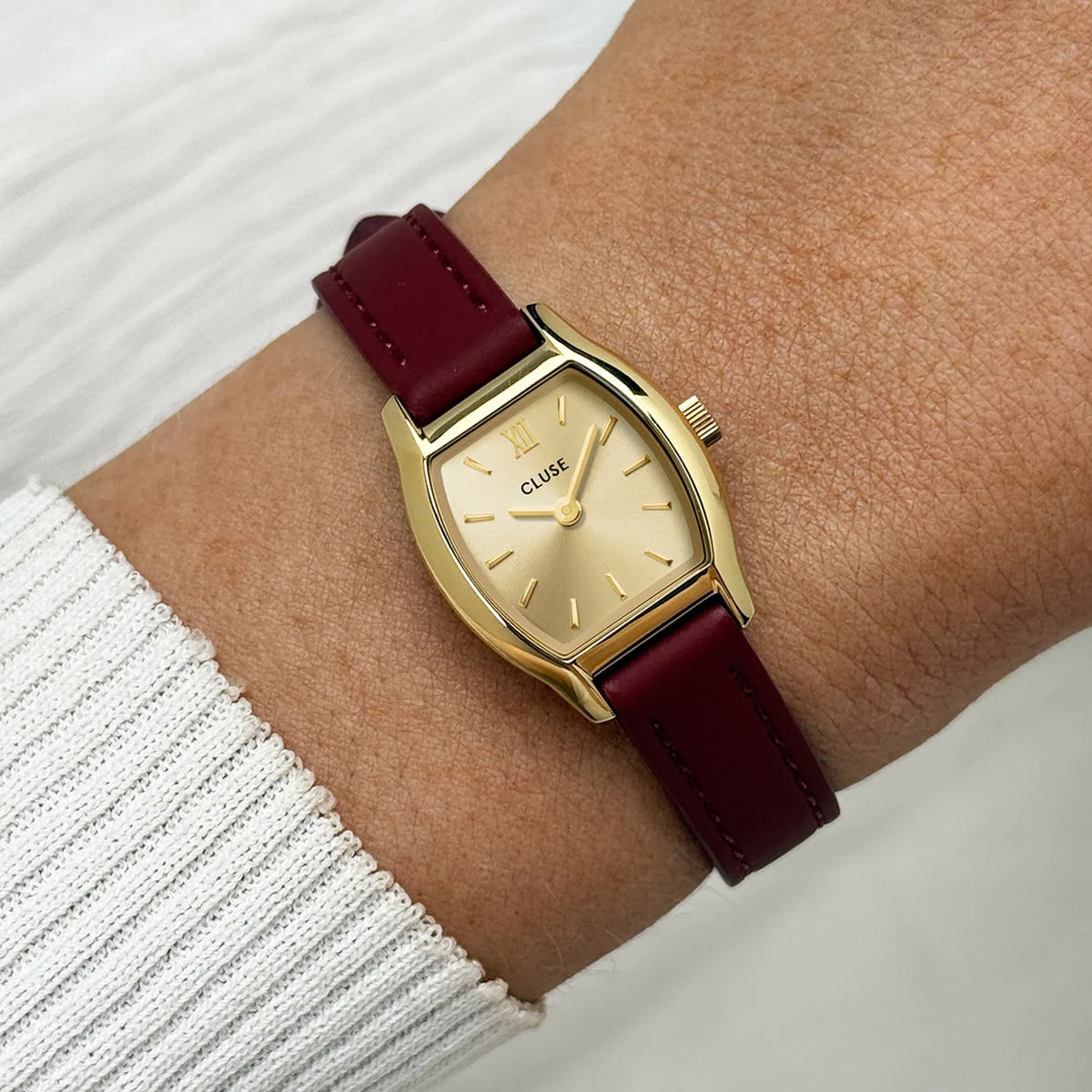 CLUSE Tonnette Mini Gold Red CW16505 image 4