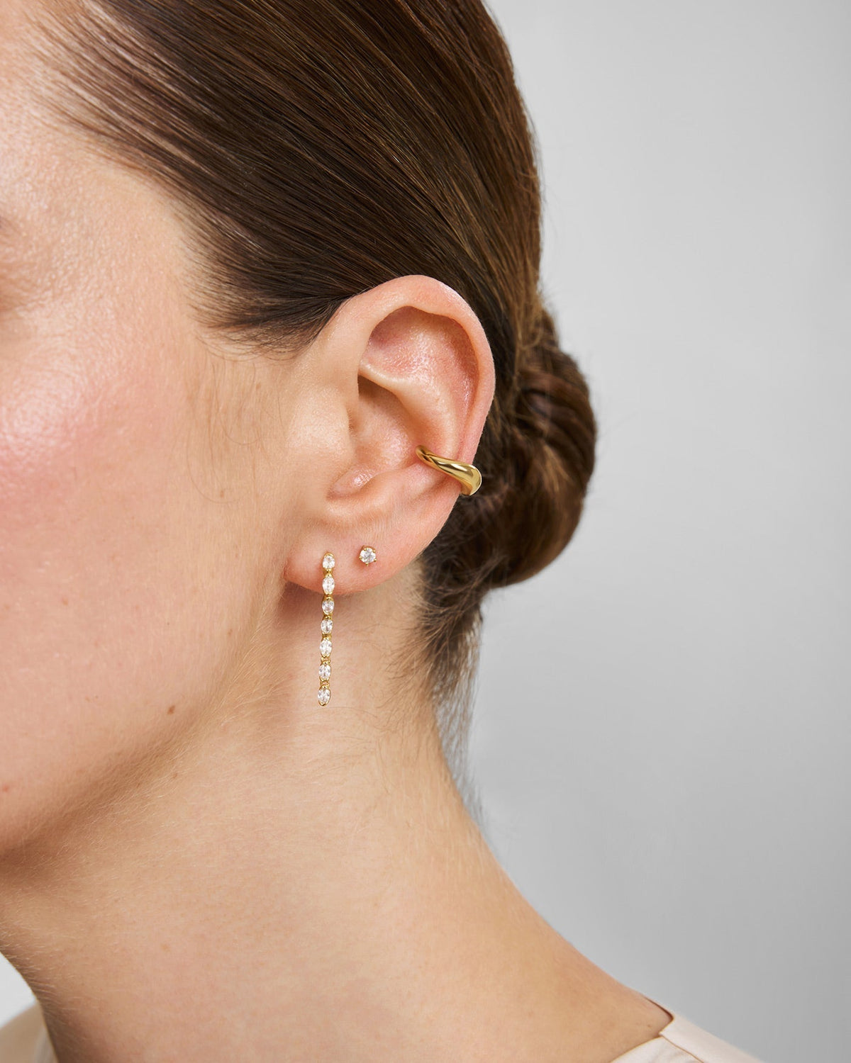 Ania Haie Gold Wave Ear Cuff