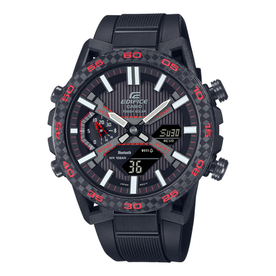 Casio Edifice Sospensione Black Resin Band Watch ECB2000PB-1A