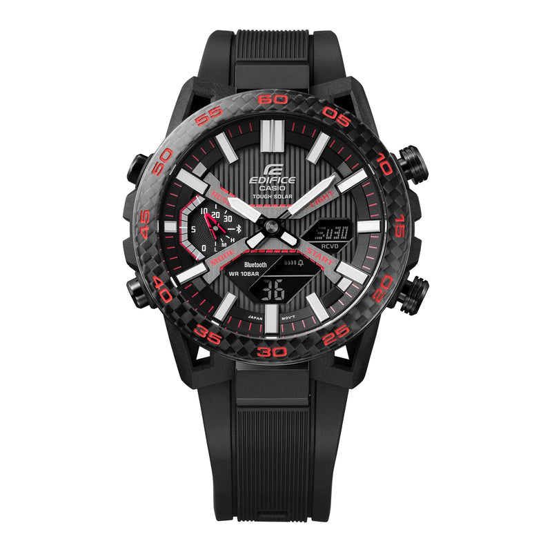 Casio Edifice Sospensione Black Resin Band Watch ECB2000PB-1A