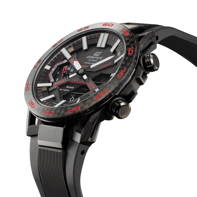 Casio Edifice Sospensione Black Resin Band Watch ECB2000PB-1A