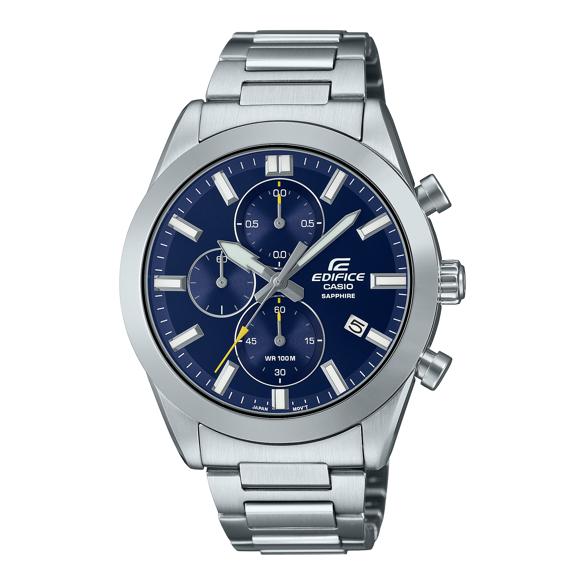 Casio Standard Chronograph Silver Stainless Steel Band Watch EFB710D-2A