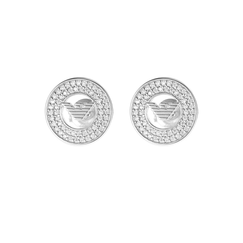 Armani Elegant Key Design Silver Earrings EG3587040