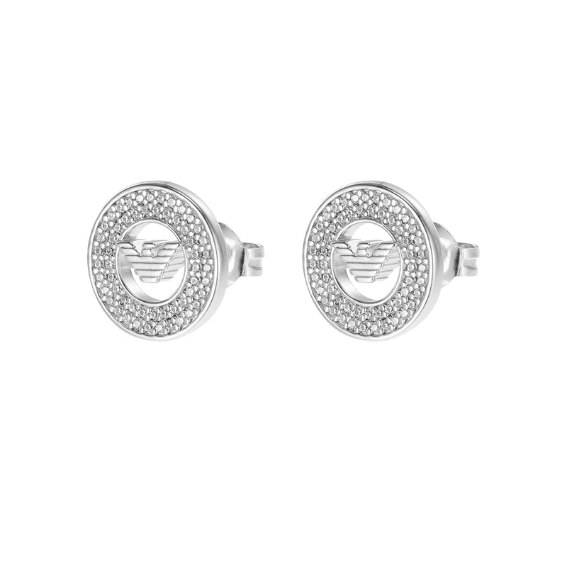 Armani Elegant Key Design Silver Earrings EG3587040