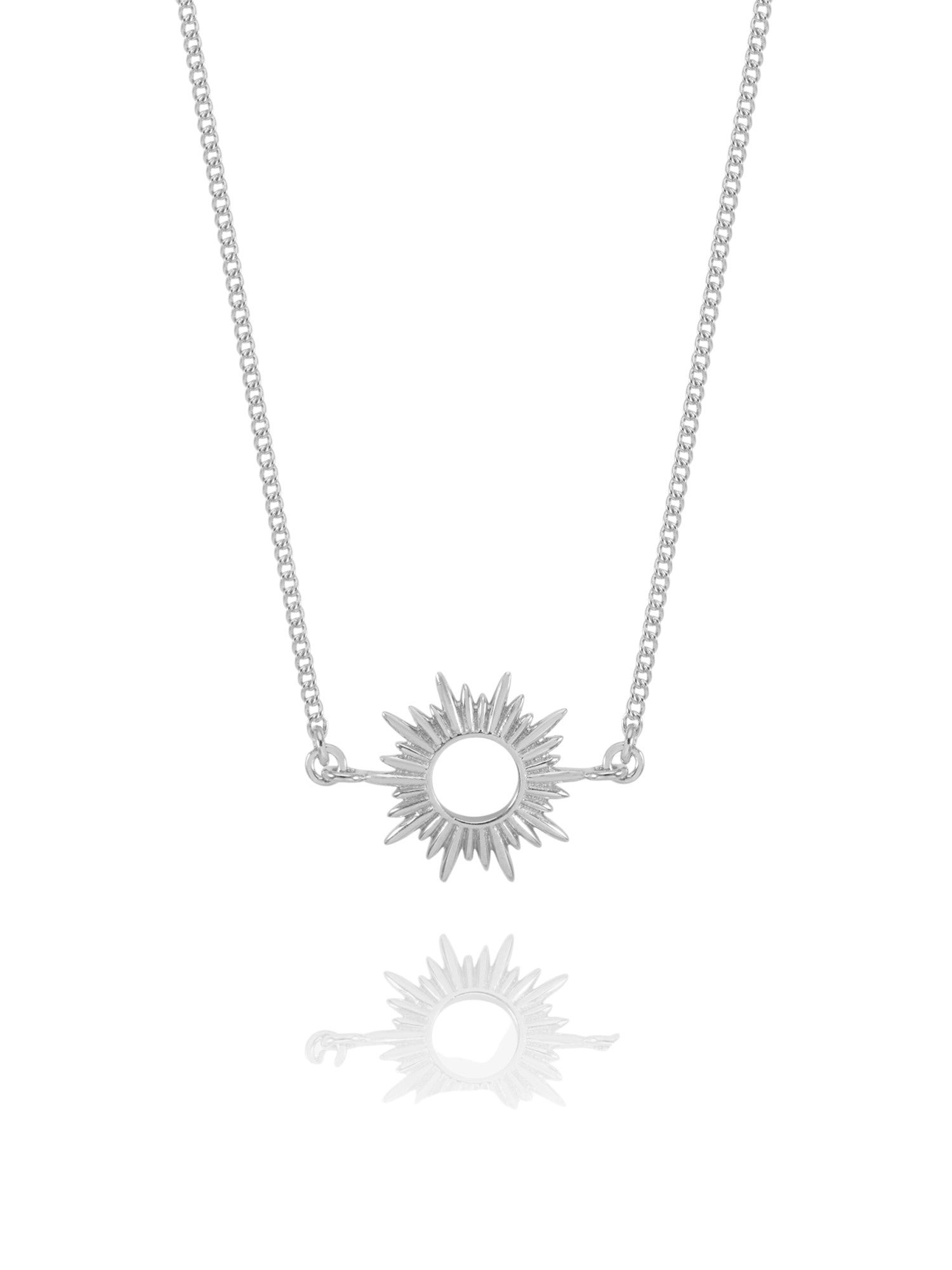 Rachel Jackson Eternal Sun Necklace Silver