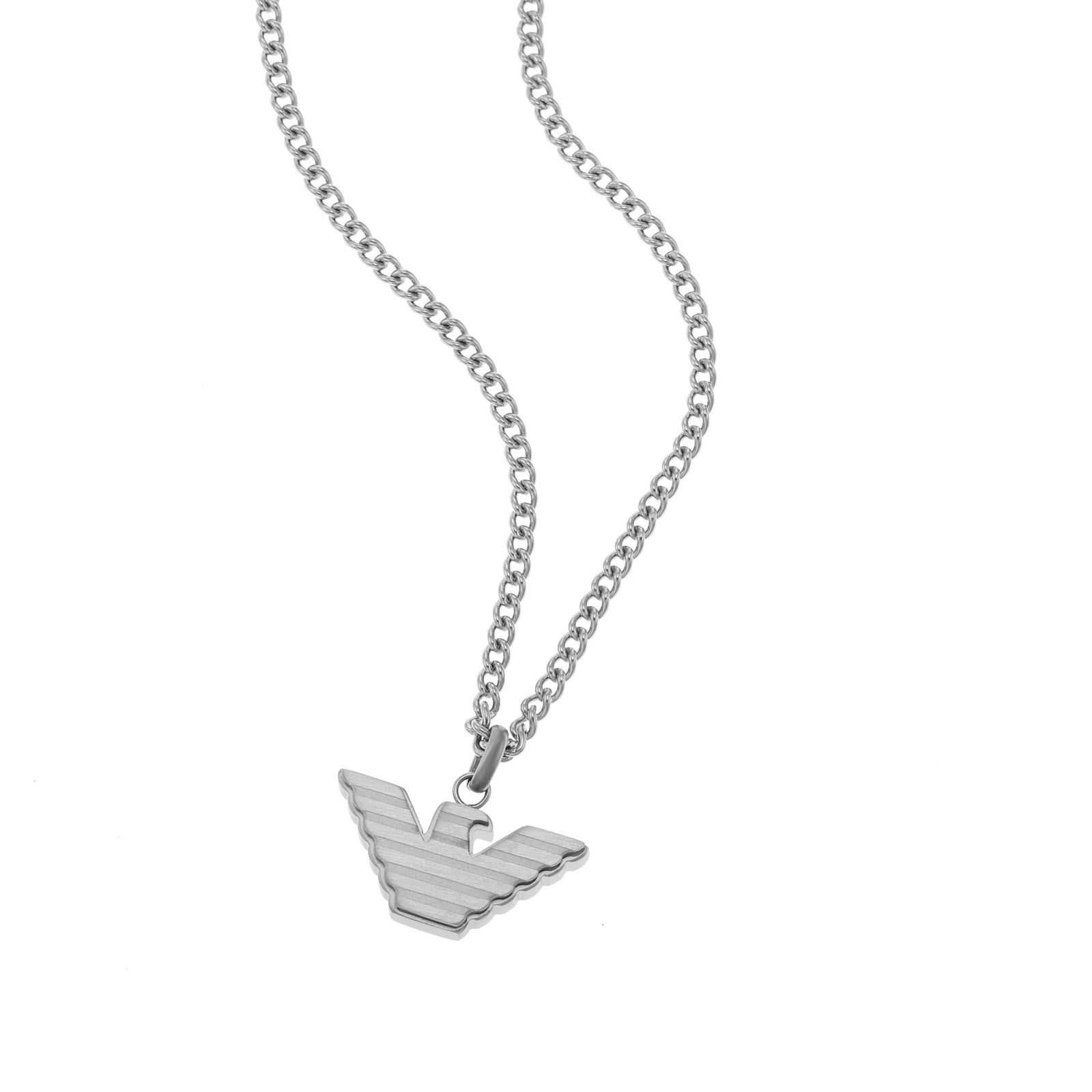 Armani Silver Necklace EGS2916040 for Timeless Elegance