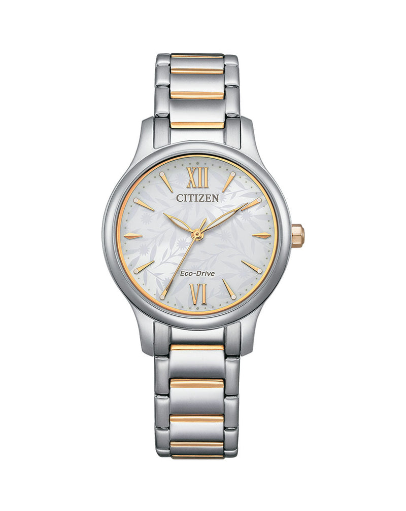 Citizen Eco-Drive Silver Dial Women's Watch EM0895-73A