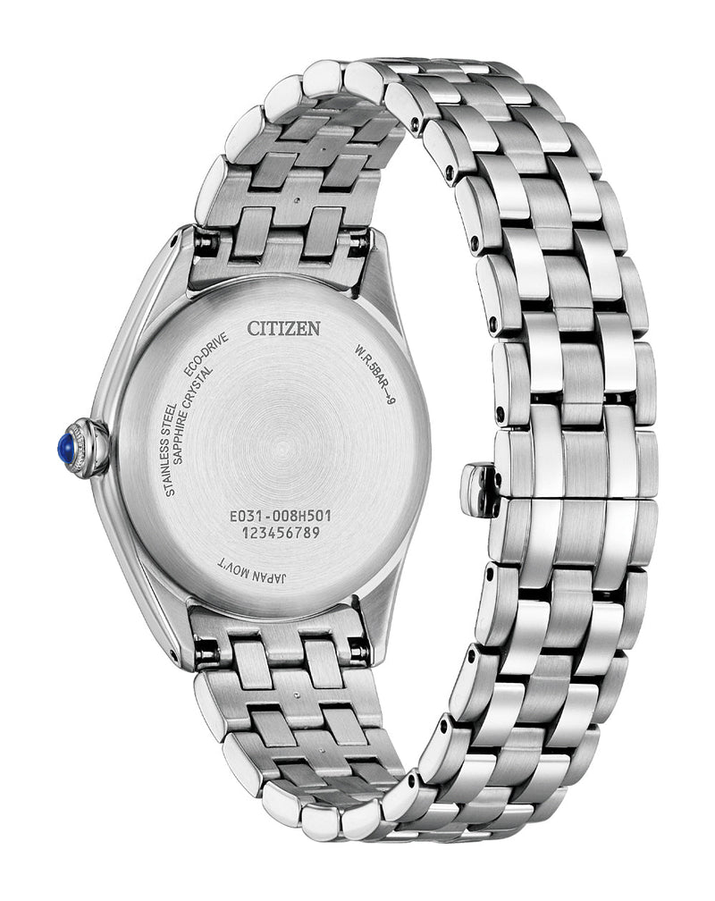 Citizen Eco-Drive Silver Stainless Steel Watch EM1140-80X