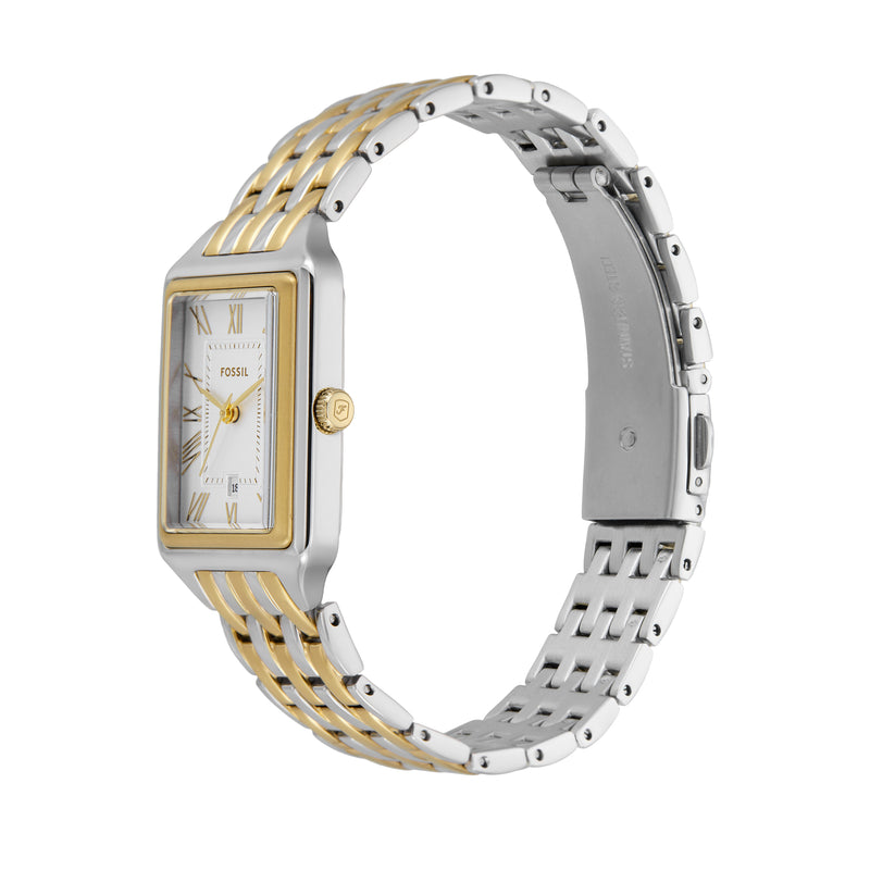 Fossil Raquel Two-Tone Stainless Steel Watch ES5368