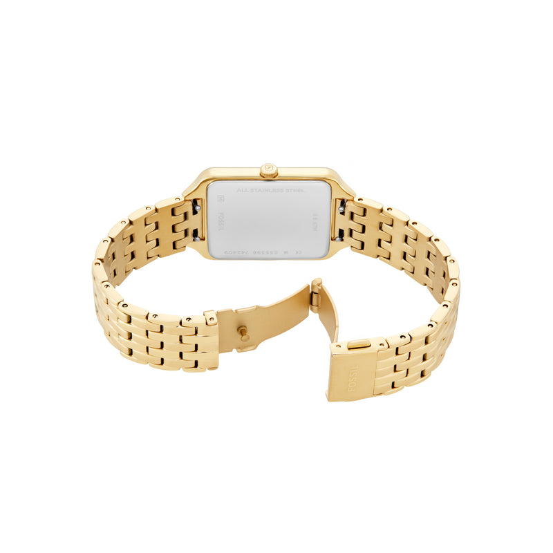 Fossil Raquel Sun Moon Multifunction Gold Stainless Steel Watch ES5398