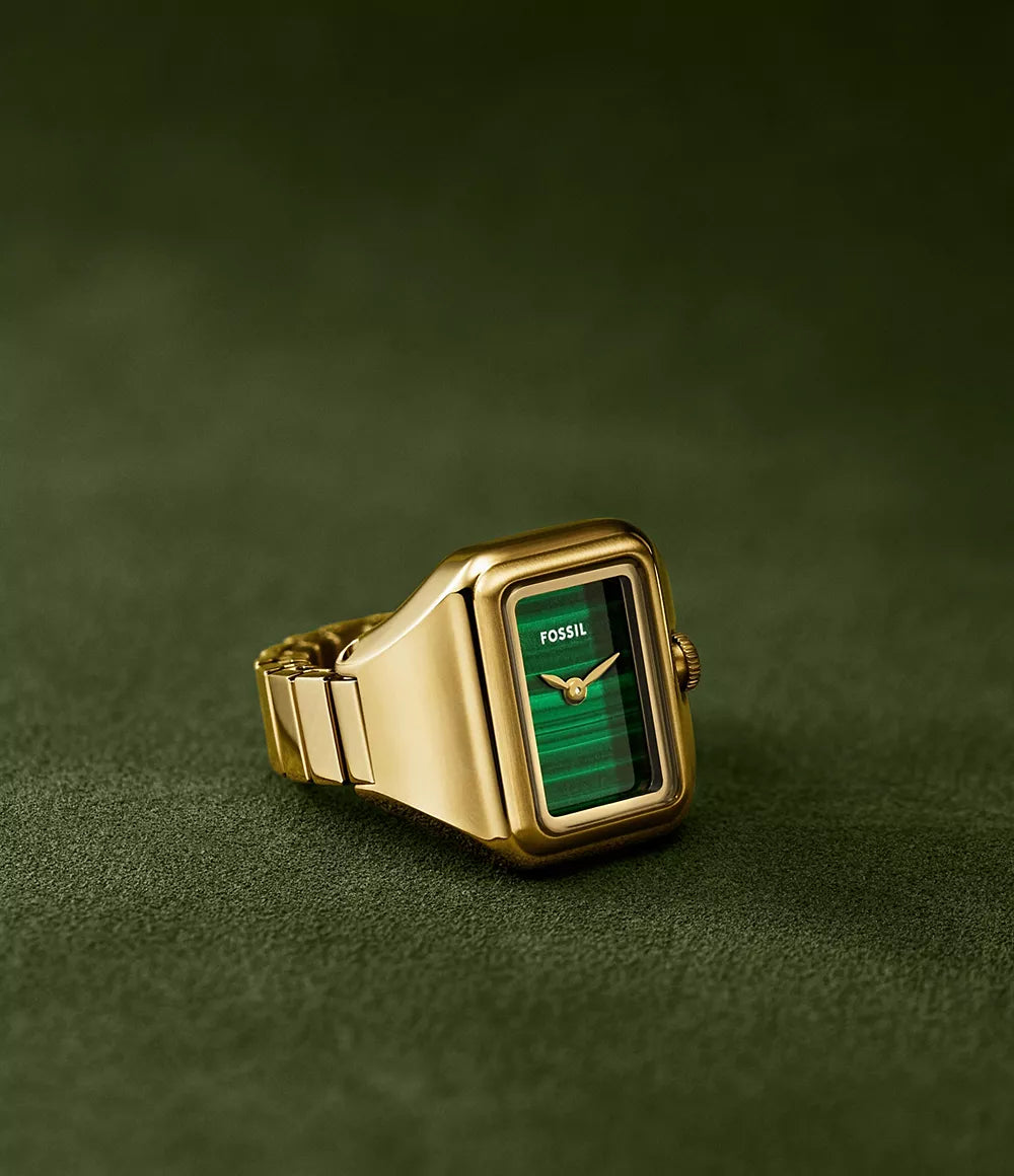 Fossil Raquel Watch Ring Gold ES5448