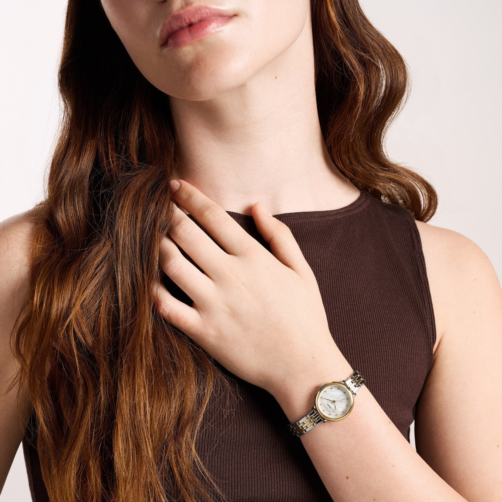 Fossil women's watch, white dial (view 8)