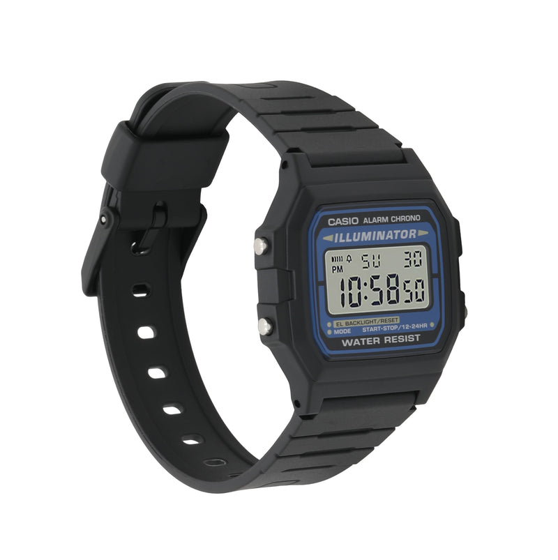 Casio Digital Black Resin Band Watch F105W-1AUZ