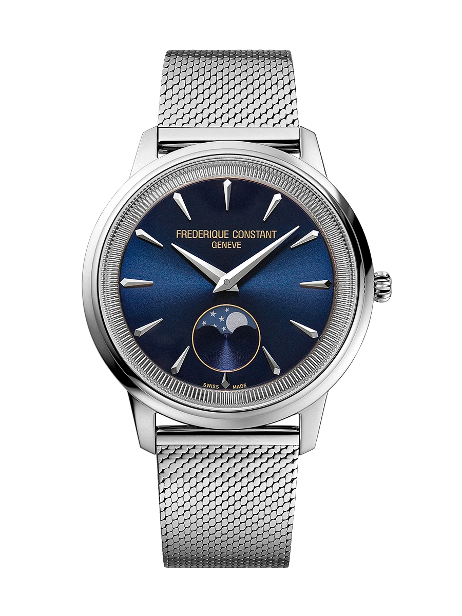 Frederique Constant Classics Moneta Moonphase FC-206N3S6B Unisex Watch