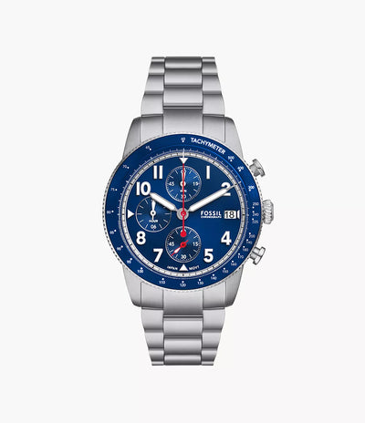 Fossil FS6047 Sport Tourer Stainless Steel Chronograph Watch