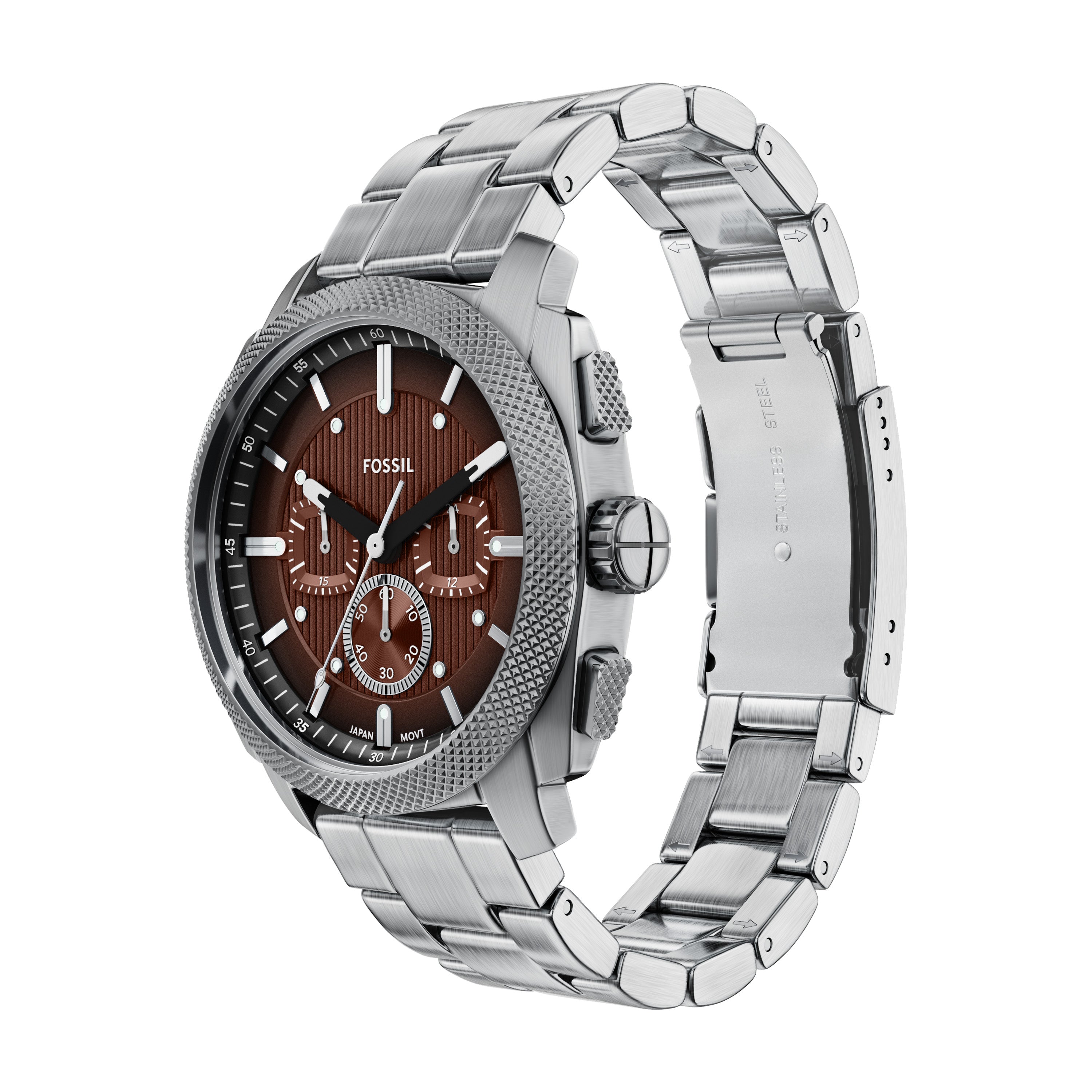 Fossil Machine Chronograph Stainless Steel Watch FS6144