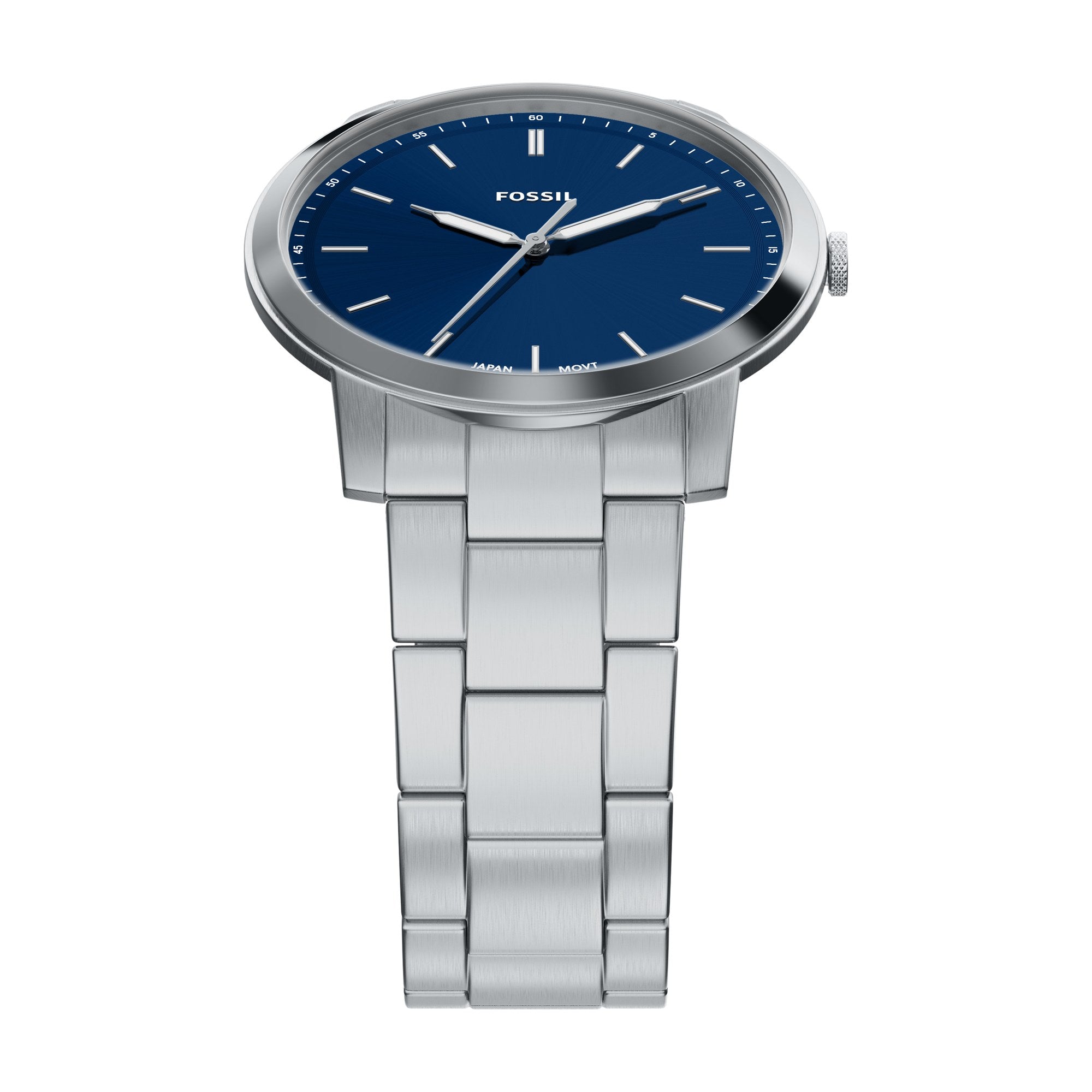 Fossil men's watch, blue dial (view 2)