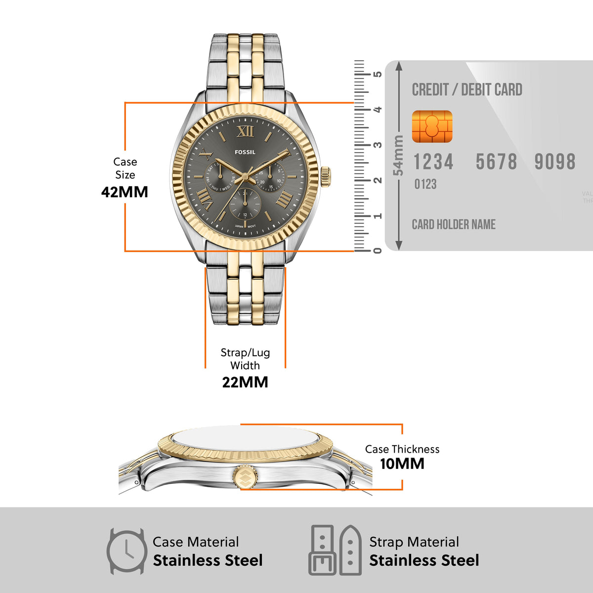 Fossil Campbell FS6217 view 7