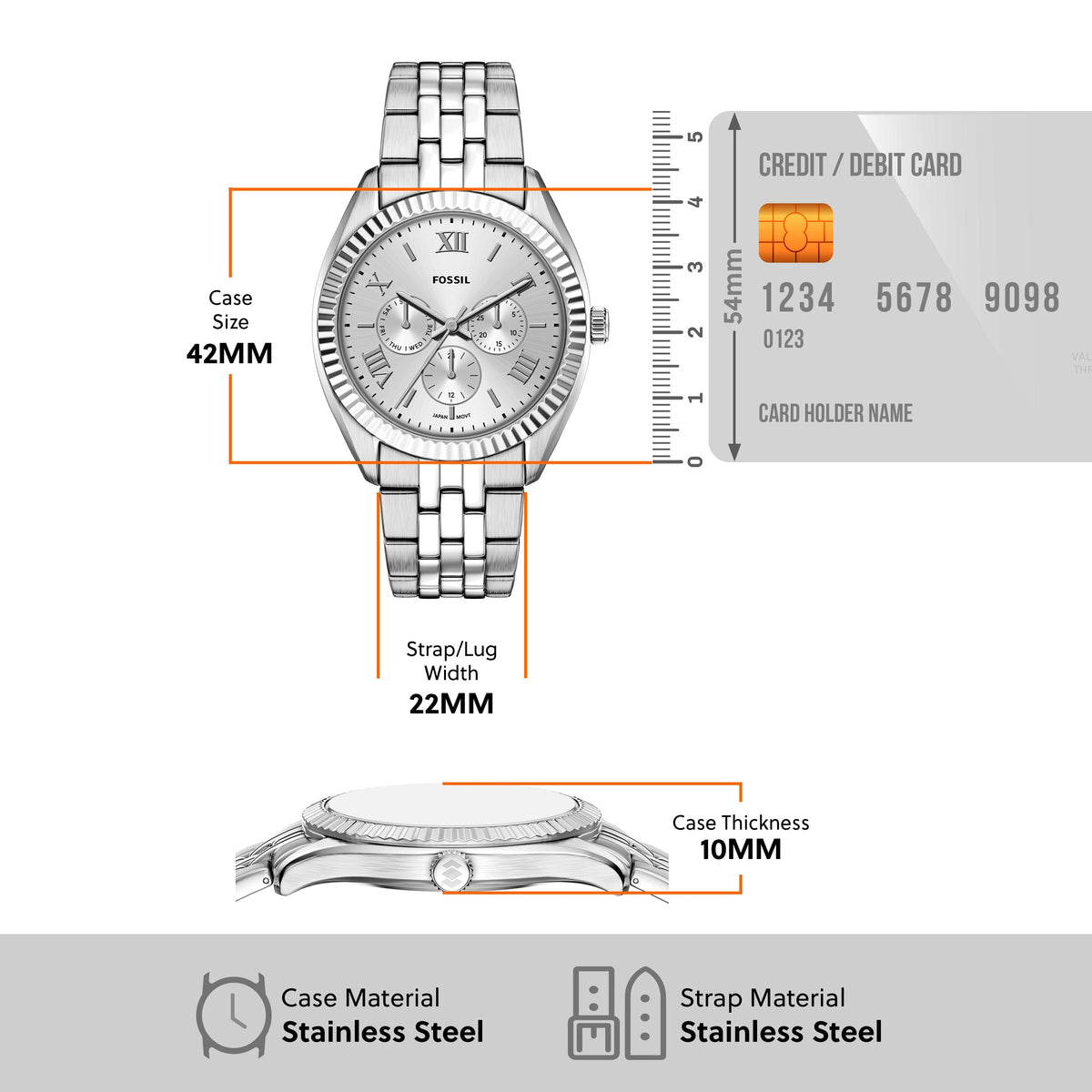 Fossil Campbell FS6219 view 7