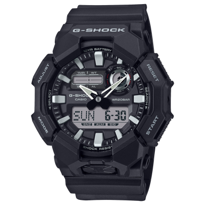 G-Shock Analog Digital Black Resin Band Watch GA010-1A