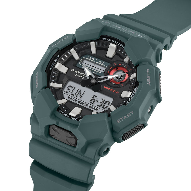 G-Shock Analog Digital Black Resin Band Watch GA010-2A