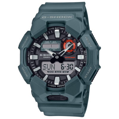 G-Shock Analog Digital Black Resin Band Watch GA010-2A