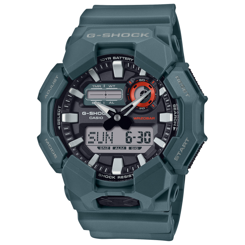 G-Shock Analog Digital Black Resin Band Watch GA010-2A