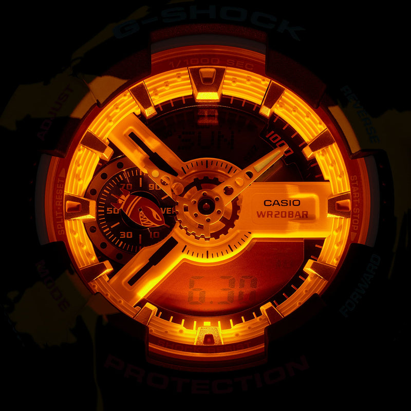 League of Legends Special Edition G-Shock GA110LL-1A Watch with Jinx Theme