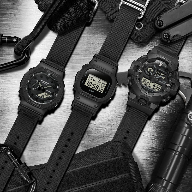 G-Shock Black Resin Band Black Dial Watch DW5600BCE-1D