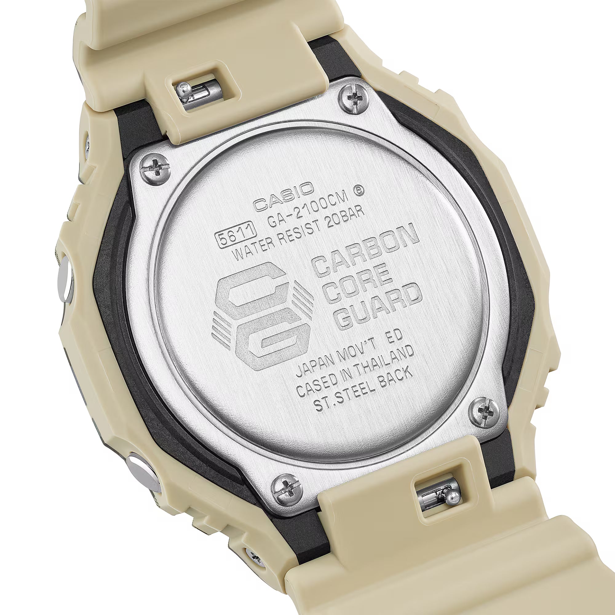G-Shock Analog Digital Camouflage Resin Band Black Dial Watch GA2100CM-5A