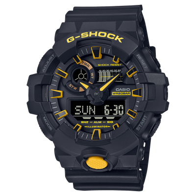 G-Shock Analog Digital Black Dial Resin Band Watch GA700CY-1A