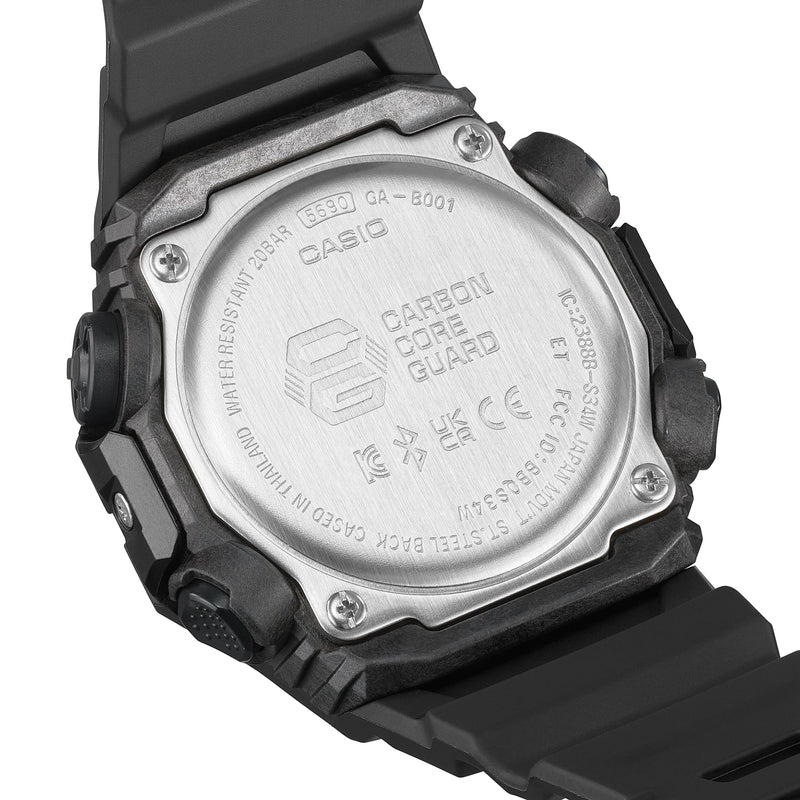 G-Shock Analog Digital Black Resin Band Watch GAB001-1A